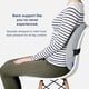 thumbnail image 2 of Almohada lumbar C CUSHION LAB Almohada lumbar extra densa negra, 2 of 8