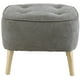 thumbnail image 1 of Pouf Máxima Gris Claro Altea 55x45x45 cm, 1 of 3