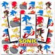 thumbnail image 1 of Tatuajes temporales de Sonic the Hedgehog, 72 unidades, para niños, 1 of 4