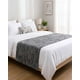 thumbnail image 2 of Piecera Chenille Cruz Dale un toque de elegancia a tu dormitorio, 2 of 6