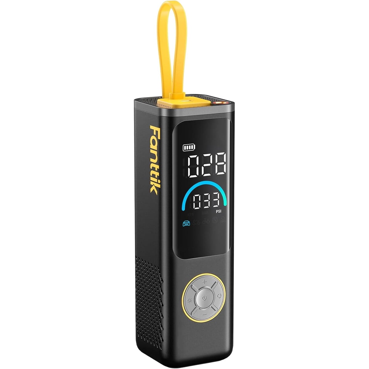 Compresor De Aire Portátil Fanttik X9 Apex 150 Psi Power Bank