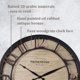 thumbnail image 3 of Reloj de pared Presentime & Co Farmhouse Series de 33 cm con cuarzo, 3 of 7