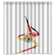 thumbnail image 1 of Cortina de ducha de estilo chino con dibujos animados de Sun Wukong, juego de cortina de baño con ganchos, tamaño 66 x 72 pulgadas, 1 of 3