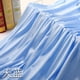 thumbnail image 1 of Xiao Hua Tela Sedosa y Brillante Azul Claro -1 Pieza, Tela de Satén de 39.37 X 61.02 Pulgadas, Manualidades DIY para el Vestido de Novia, Mantel y Proyecto de Accesorios, 1 of 3