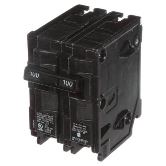 Disyuntor Siemens Q2100 100A de doble polo tipo QP