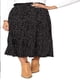 thumbnail image 2 of Falda plisada de lunares y cintura alta para mujer, falda midi larga con vuelo, 2 of 5