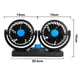 thumbnail image 2 of Ventilador Doble Para Coche Ajustables 360 Grados Usb, 2 of 5