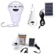 thumbnail image 1 of Ampolleta Led Con Panel Solar 7 Horas De Luz Usb Recargable, 1 of 4