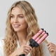 thumbnail image 1 of Onduladora De Pelo Revlon Waver Jumbo De 3 Barriles 120W Rosa, 1 of 10