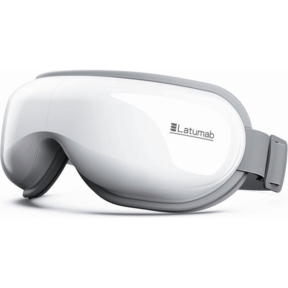 Masajeador de ojos latumab Masajeador de ojos con música Bluetooth Heat
