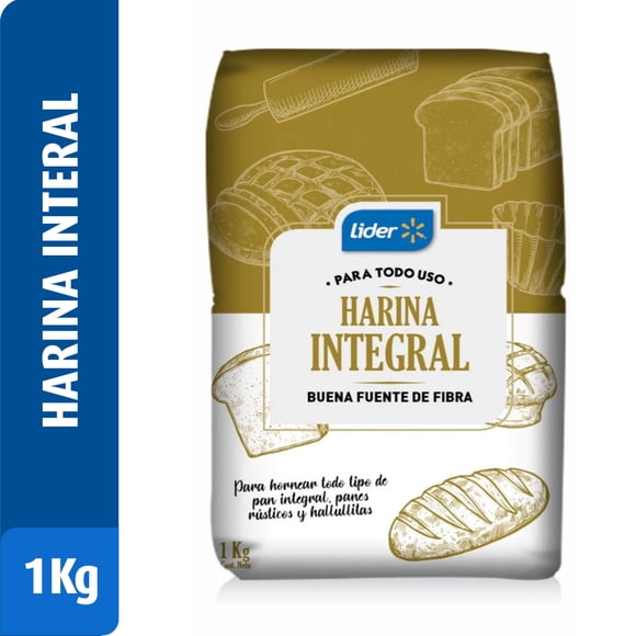 Harina Integral Bolsa, 1 kg