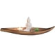 thumbnail image 2 of Porta Vela De Buda Con Porta Vela Candelabro Decorativo Beig, 2 of 2