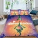 thumbnail image 2 of Diplodocus Conjunto de sábanas temático, trío de piezas, cómodo y amigable con la piel, diseño único, regalo de decoración para el hogar para familiares, amigos y fans,173cm *218cm, 2 of 6