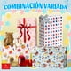 thumbnail image 3 of Set 12 Papel De Regalo Navidad Surtidos Cintas Lazos 75x51cm, 3 of 8