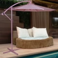 Jardimex - Quitasol Lateral 2.9 M Filtro Uv Reforzado Ajustable