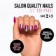 thumbnail image 2 of Press On Nails Glamnetic Berry Fizz - Pantalón corto ovalado, color magenta, 2 of 6