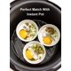thumbnail image 4 of Juego de 6 tazas de crema brulee para flan Ramekins LE TAUCI, 120 ml, 4 of 9