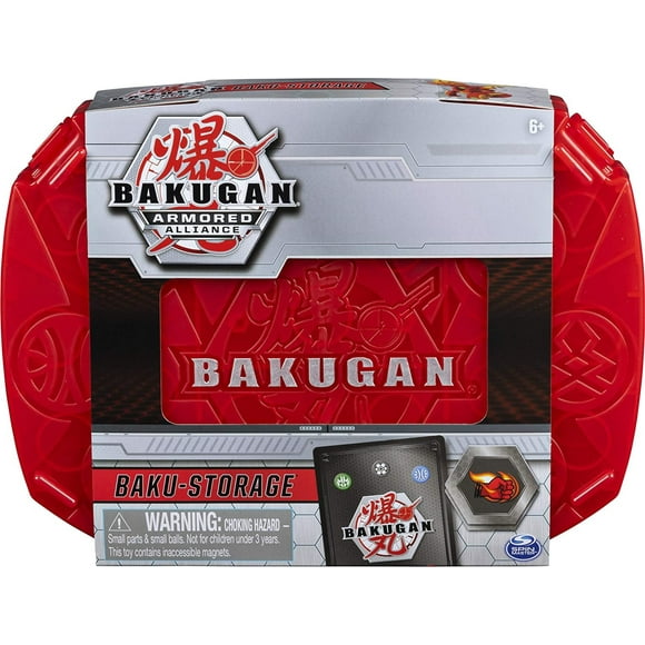 Bakugan, estuche de almacenamiento con figura de acción