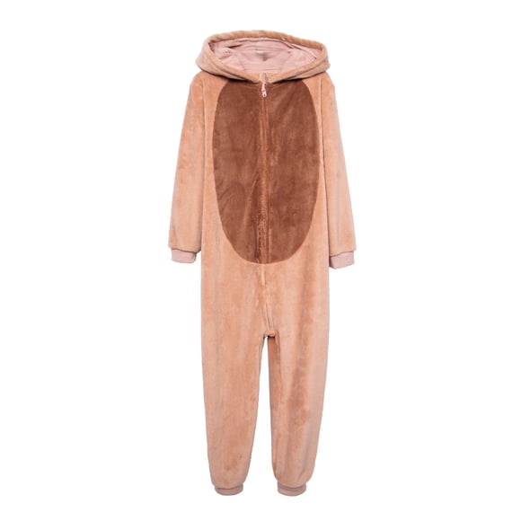 Pijama Enterito Niño Disfraz Capibara Café