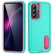 thumbnail image 1 of Para Samsung Galaxy A27 5G Case, con Soporte Integrado, a Prueba de Golpes/polvo/caídas, Cubierta Protectora Resistente de Grado Militar, Verde Claro, para Galaxy A27 5G, 1 of 7