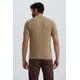 thumbnail image 4 of Polera Hombre Tejida Líneas Camel, 4 of 4