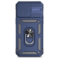 Estuche Gangxun Para Iphone 15 Pro, Soporte Giratorio 360°, Estilo Mecánico Y Magnético