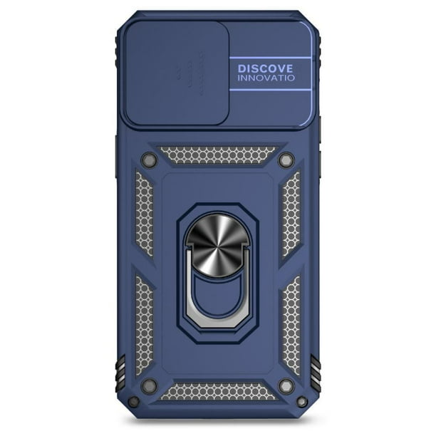 Estuche GANGXUN para iPhone 15 Pro, soporte giratorio 360°, estilo mecánico y magnético