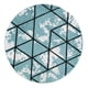 thumbnail image 1 of Alfombra Redonda Amigo Turquesa160x160, 1 of 6