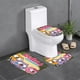 thumbnail image 1 of Juego de Alfombras de Baño Desmarcar Bubu y los Pequeños Búhos 3 Piezas, 1 of 6