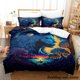 thumbnail image 1 of Mother earth blacklight Bedding Set Bed Set Aldult Kid Bedroom Duvetcover SetsKawaii, 1 of 5