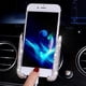 thumbnail image 2 of Soporte para teléfono de coche con cristales brillantes, mini soporte automático para ventilación de salpicadero, universal, ajustable 360°, accesorio para coche para mujeres y niñas (blanco), 2 of 5