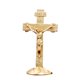 thumbnail image 3 of Cruz De Escritorio Para Sala De Estar, Crucifijo Decorativo De Regalo Significativo, Cruz De Pie Dorada, 3 of 3