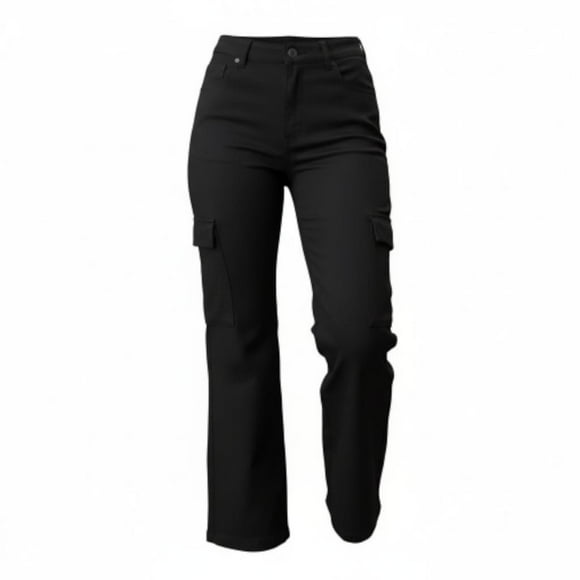 Jeans cargo Negro