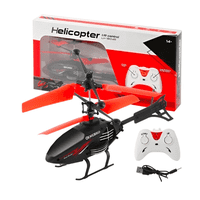 Genérico - Helicóptero Volador Mini Dron Control Remoto Rojo