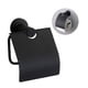 thumbnail image 5 of Soporte Papel Hgiéinico Acero Inoxidable Negro mate  a Muro Premium, 5 of 8