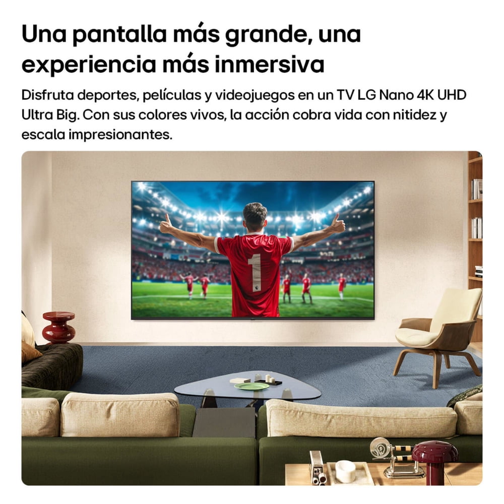 LG NanoCell NU80 85", foto 10