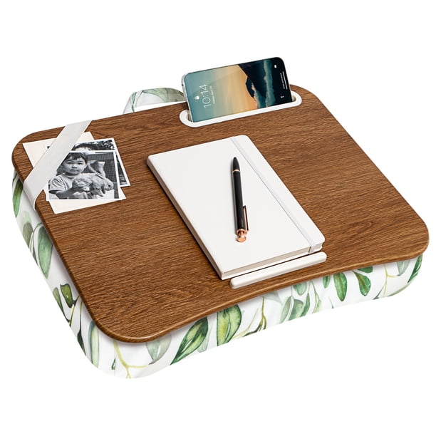 Lap Desk LapGear Designer con hojas de acuarela para ordenadores portátiles de 15,6 pulgadas