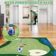 thumbnail image 4 of Juego de golf de chipping, juego de golf Battle Royale, tapete de práctica de golf grueso para interiores y exteriores para adultos y familias con tapete de golf, 20 pelotas de golf con agarre y 6 est, 4 of 7