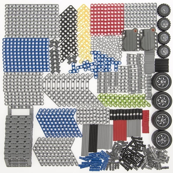 Set Technic 417 Piezas Engranajes Ruedas Ejes Compatible