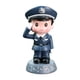 thumbnail image 1 of Estatua De Policía Pintada A Mano, Divertida Decoración Para Tartas, Para Estantería, Escritorio, Oficina, Estatua De Ni?o., 1 of 5