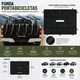 thumbnail image 4 of Funda Porta Bicicleta EOLAND Portabicicleta Pickup Universal Rack 5 Bicicletas Protector Portón, 4 of 6