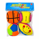 thumbnail image 1 of Pack 4 Pelotas Antiestrés de Espuma para Estimulación Sensorial, 1 of 4