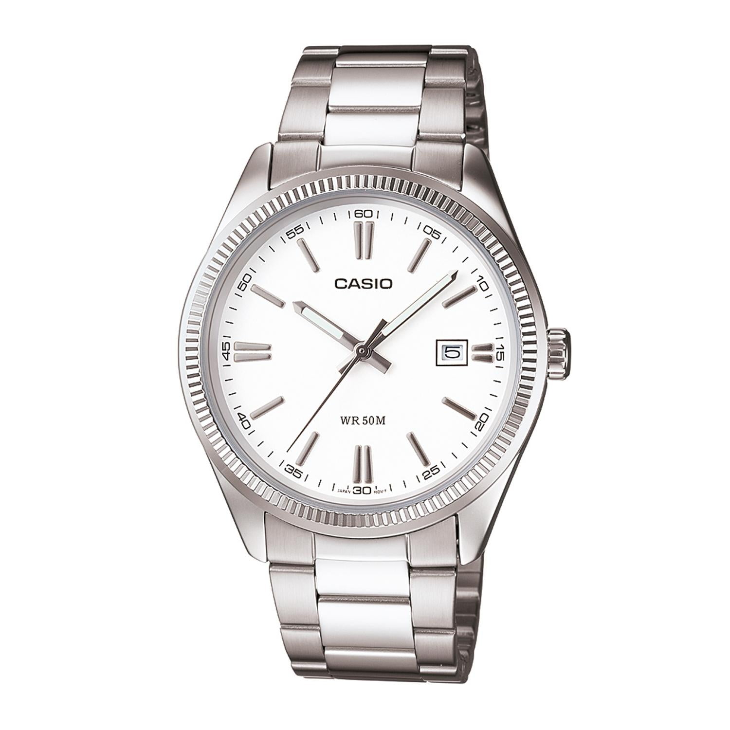 Reloj Casio Mtp-1302d-7a1vdf Acero Hombre Plateado Plateado