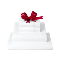 Genérico - Juego Sabanas Aura Zeus King 1800 Hilos Color Blanco