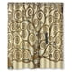 thumbnail image 1 of Cortina de ducha estilo flor, juego de cortinas de baño con ganchos, tamaño 60 x 72 pulgadas, 1 of 3