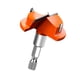thumbnail image 2 of Broca De Carburo Para Carpintería, Taladro Manual Eléctrico, Armario De Cocina, 59,5 Cm, Naranja, 2 of 5