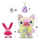 thumbnail image 3 of Juguete de peluche Fuggler Vacay Vibes Rabid Rabbit Red de ZURU, 23 cm, 3 of 7