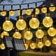 thumbnail image 1 of Guirnalda de luces solares tipo flechllary, paquete de 2 unidades, 30 m, 100 LED, impermeables, 1 of 6