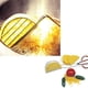 thumbnail image 2 of Prensa para tacos de acero inoxidable, molde para tortillas fritas, pinzas para freír y utensilios de cocina, 2 of 6
