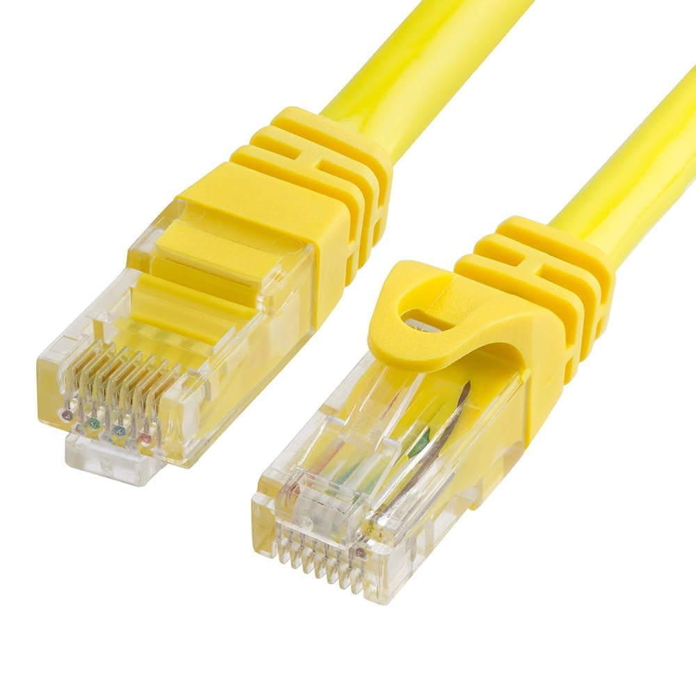 Cable Ethernet Cmple Cat6 7,5 M 10 Gbps Rj45 Amarillo